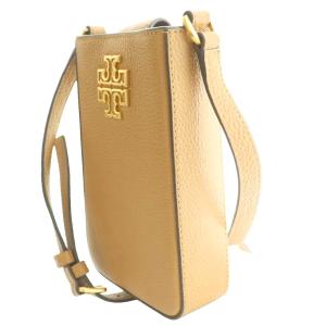 TORY BURCH フォン クロスボディーバッグ ショルダー レザー キャメル /SS OS