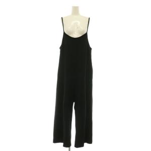 Ponte Cami All In One オールインワン サロペット ワイドパンツ ストレッチ ブラック