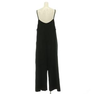 Lisiere L'Appartement Ponte Cami All In One オールインワン サロペット ワイドパンツ ストレッチ ブラック