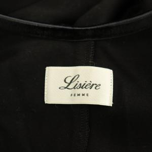 Lisiere L'Appartement Ponte Cami All In One オールインワン サロペット ワイドパンツ ストレッチ ブラック