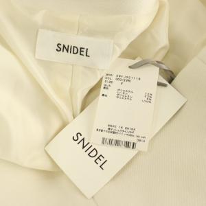 SNIDEL 25SS ラグランショートコート ダブル F アイボリー /MY OS