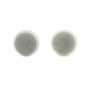99S ココマーク ピアス グレー シルバーカラー