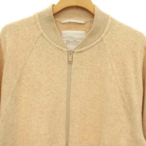 Max Mara ボアジャケット ブルゾン アウター ベージュ /CX OS