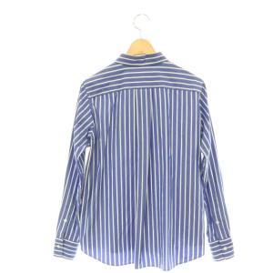 sacai シャツ ストライプ柄 長袖 1 ブルー ホワイト /ES OS