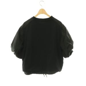 MONCLER Puff Sleeve Cotton T-Shirt XS