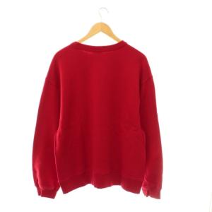 DRIES VAN NOTEN スウェット プルオーバー S レッド