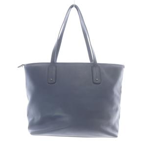 FURLA レザー トートバッグ ハンドバッグ 青 ブルー /SR