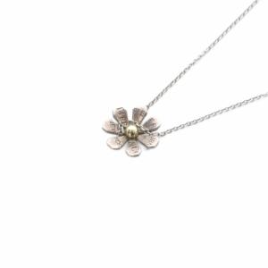 リターントゥ ラブ バグズ フラワー ネックレス 925/750 シルバー