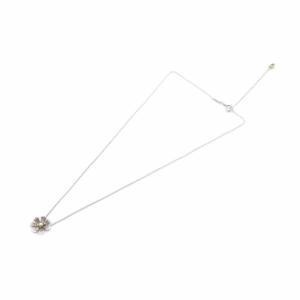 TIFFANY&Co. リターントゥ ラブ バグズ フラワー ネックレス 925/750 シルバー