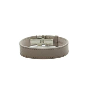 LOUIS VUITTON グッドラックブレス ブレスレット レザー グレー M34448