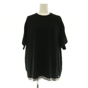 VINTAGE 88 DAMAGED LACE TEE Tシャツ 半袖 ダメージ加工 レース切替 ONE