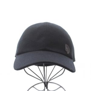 HERMES ウールキャップ 58 ブラック