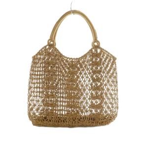 【まっしゅにゃん】ANYA HINDMARCH メッシュバッグ メッシュハンドバッグ ベージュ /MI OS（2026/06/08買取） - ANYA