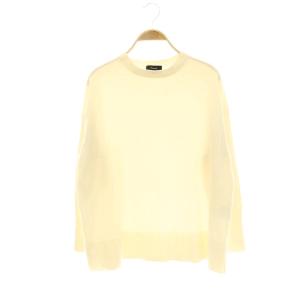 SILKY WOOL BOXY PO ニット セーター ウール 長袖 S オフホワイト /HS OS