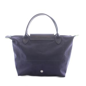Longchamp ル プリアージュ トートバッグM ミニトートバッグ ハンドバッグ MYRTILLE ミルティーユ 紫 /RI