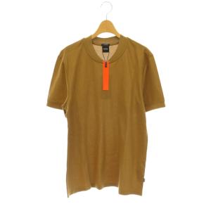 Tシャツ カットソー 半袖 L キャメル /HK OS