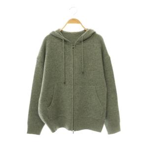 24AW GRAY KNIT ニットパーカ グレー