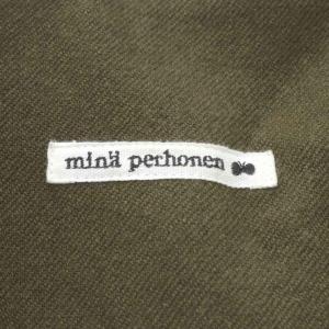 mina perhonen 25AW famille tote バッグ カーキ