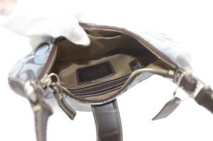 COACH ワンショルダー ショルダーバッグ シグネチャー キャンバス ブルー 6361 /YO7