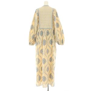 NE QUITTEZ PAS! 25AW CrimpCotton Flower PrintYoke Embroidery Dress