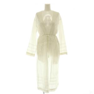 CAMBRIC LACE GOWN ガウン カーディガン ロング 白 /CX OS SH