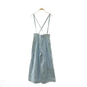 NE QUITTEZ PAS! 25SS Cotton Stripe Ivy Flower Embroidery Pants パンツ ワイド