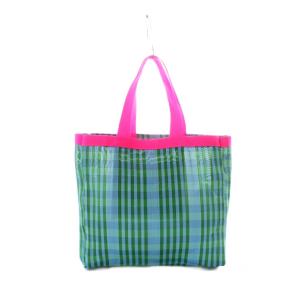 NE QUITTEZ PAS! パサンドバイ  Pasand by Multi Stripe Mesh トートバッグ Green 緑 グリーン