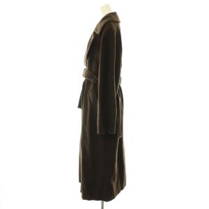 Max Mara 銀タグ ウール コート 38 ブラウン