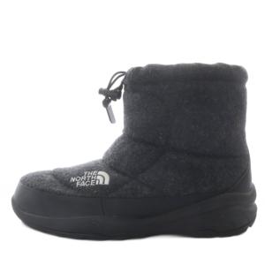 NUPTSE WOOL2 SHORT ブーツ ショート US6 グレー NF51592 /YO7