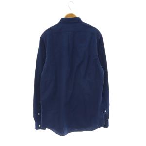 RALPH LAUREN 長袖 ボタンダウンシャツ M ネイビー /ES OS