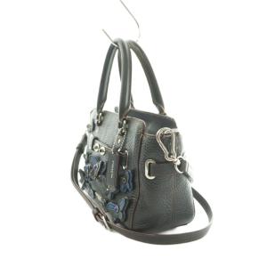 COACH スワッガー ミニブレイクキャリーオール バタフライアップリケ 2WAY ハンドバッグ ショルダーバッグ