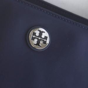 TORY BURCH トートバッグ ナイロン ネイビー /YO28