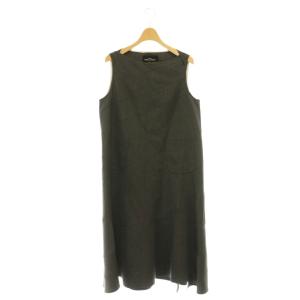 AD2017 ワンピース ウール M グレー