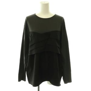 vingt-trois 24AW【洗える】ウールライクビスチェコンビ デザイン カットソー 長袖 40