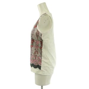 JUNYA WATANABE COMME des GARCONS AD2011 タンクトップ カットソー ノースリーブ 白 ホワイト