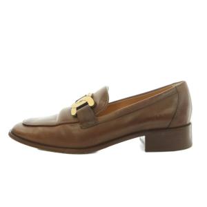 TOD'S KATE ローファー 37.5 ブラウン