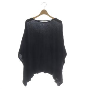 kagure 25SS コットンシアーワイドカットソー ドルマンスリーブ F 黒 ブラック /SR