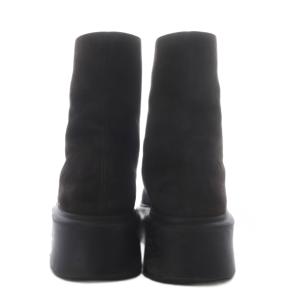 The Row ZIPPED BOOT スエード 36 ダークブラウン