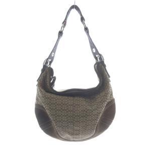 COACH ショルダーバッグ ハンドバッグ 茶色 ブラウン /SR