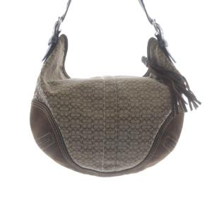 COACH ショルダーバッグ ハンドバッグ 茶色 ブラウン /SR