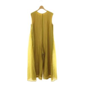 MEDI 2WAY CURTAIN ROMPERS オールインワン サロペット ワイド ノースリーブ S