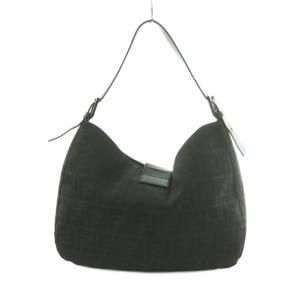 FENDI ズッカ柄 ワンショルダーバッグ ブラック 8BR037