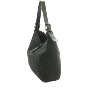 FENDI ズッカ柄 ワンショルダーバッグ ブラック 8BR037
