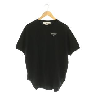 AMERICANA 25SS JEANS FACTORY 別注 ラウンドヘム バックプリントTシャツ カットソー 半袖 ブラック