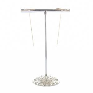 TRAPEZE ダイヤモンド アローピアス K10 ダイヤ0.06ct 両耳用 イエローゴールド