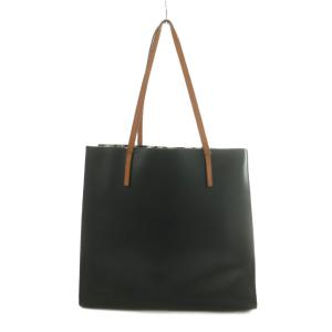 MARC JACOBS マークジェイコブス-バイカラー トートバッグ 紺 ネイビー