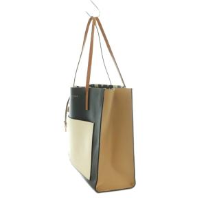 MARC JACOBS トートバッグ バイカラー MARC JACOBS マークジェイコブス-バイカラー トートバッグ 紺 ネイビー