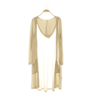 42125 Cardigan Sylph ロング ベージュ