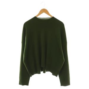 フィービー期 カシミヤニット S グリーン 2 3W84/5184