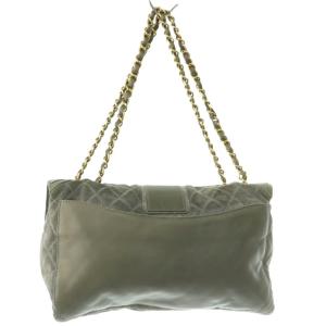 CHANEL 2.55ユニオンジャックチェーンショルダーバッグ ココマーク グレー